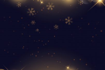 Christmas background with snowflakes and stars design