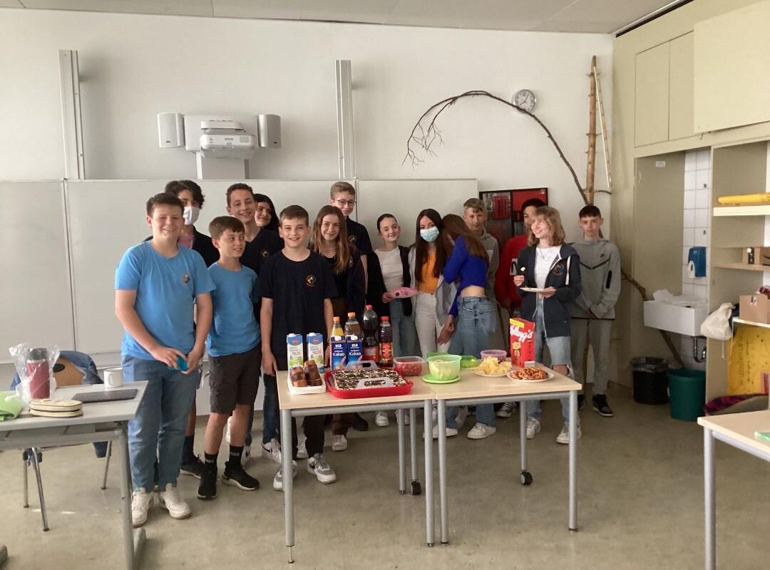 On prépare un buffet