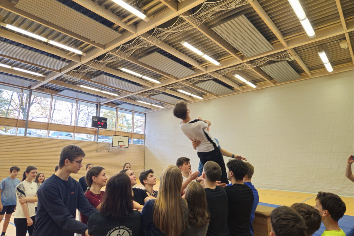 Neue SV beim Teambuilding